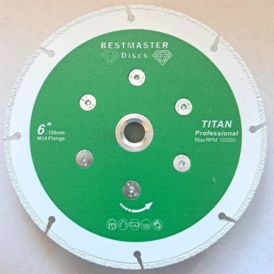 Неразрушим диамантен диск TITAN BESTMASTER 230 мм (Серия TITAN Карбид)