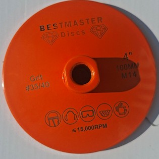 Карбиден диамантен диск BESTMASTER 100 мм (Серия 6M000)